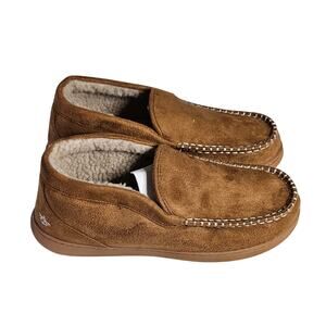 Dockers Men's Size 11 Stay at Home Slippers Never Worn Brown Tan Shoes